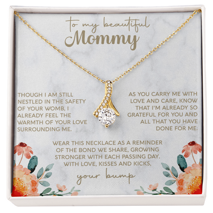 To My Beautiful Mommy Necklace,  Mother's Day Jewelry, Gift From Daughter, Mother Gift, Mum Jewelry, Present For Mommy