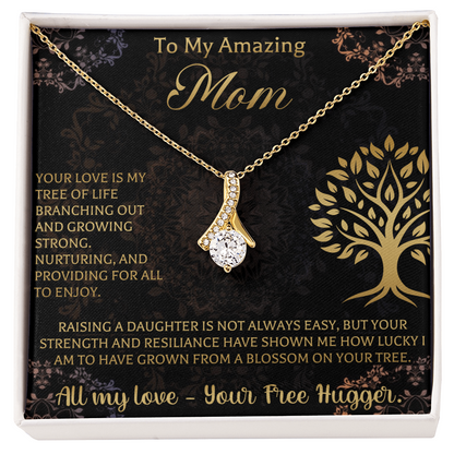 Mom Gifts – Mother's Day Gift Ideas For Women, To My Mom Necklace Form Daughter & Son, Best Birthday Christmas Valentines Day For New Mothers