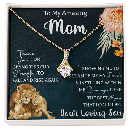 My Amazing Mom | My Best Friend - Alluring Beauty Necklace