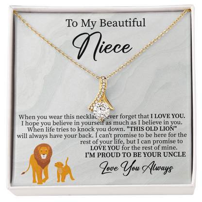 To my beautiful niece Alluring Beauty Necklace