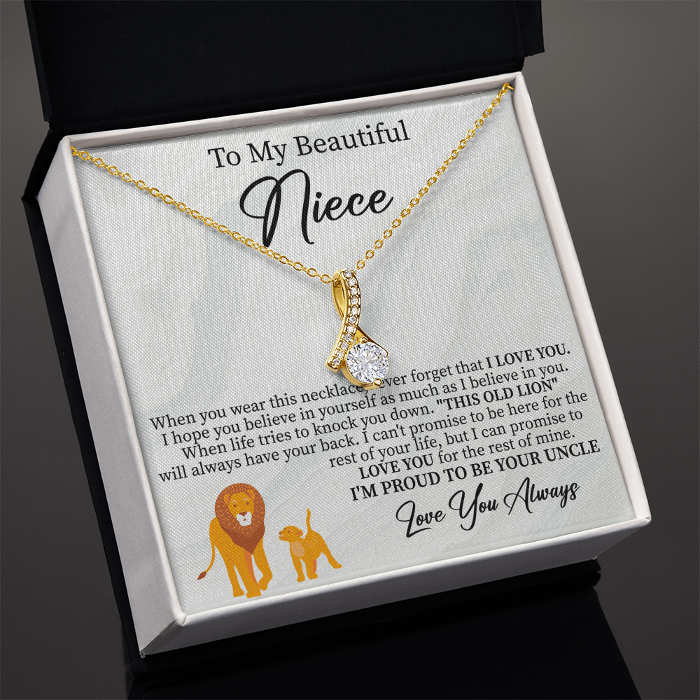 To my beautiful niece Alluring Beauty Necklace