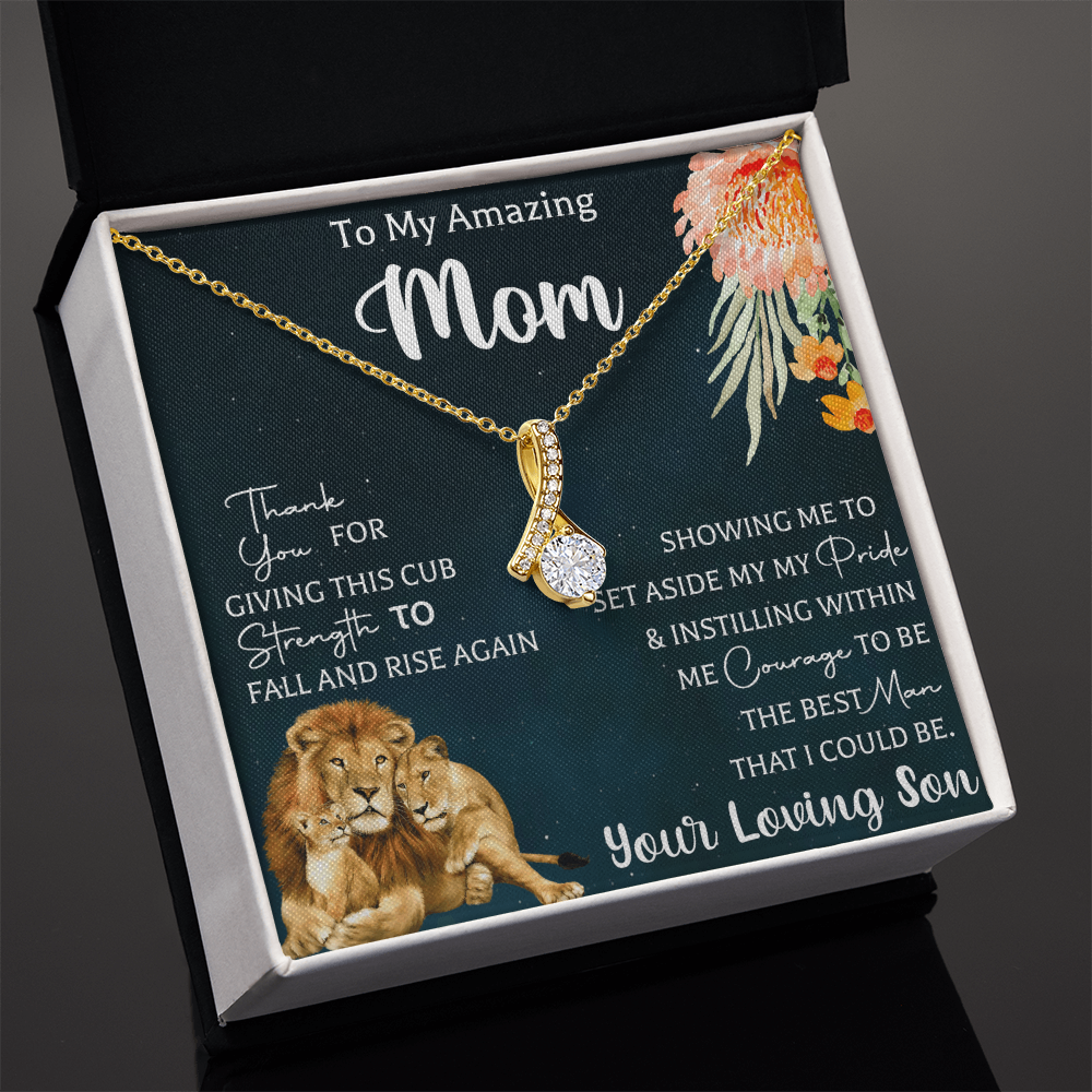 My Amazing Mom | My Best Friend - Alluring Beauty Necklace