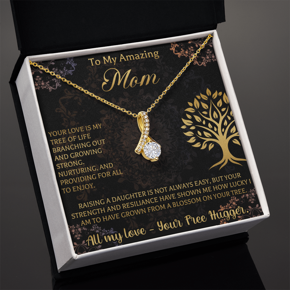 Mom Gifts – Mother's Day Gift Ideas For Women, To My Mom Necklace Form Daughter & Son, Best Birthday Christmas Valentines Day For New Mothers