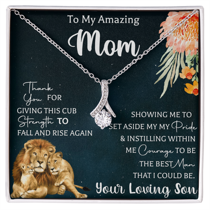 My Amazing Mom | My Best Friend - Alluring Beauty Necklace