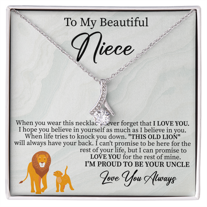To my beautiful niece Alluring Beauty Necklace