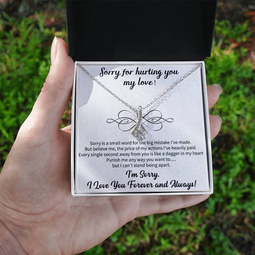 Sorry for Hurting you my love Alluring Beauty Necklace
