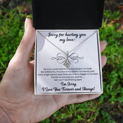 Sorry for Hurting you my love Alluring Beauty Necklace