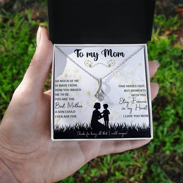 You Are The Best Mother Alluring Beauty Necklace, Mom Necklace, Mom Birthday Gift, Mother's Day Gifts