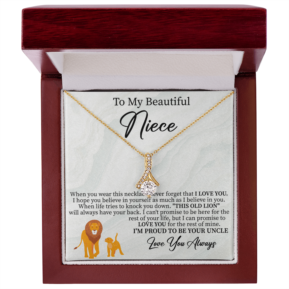 To my beautiful niece Alluring Beauty Necklace