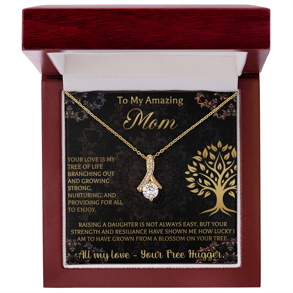 Mom Gifts – Mother's Day Gift Ideas For Women, To My Mom Necklace Form Daughter & Son, Best Birthday Christmas Valentines Day For New Mothers
