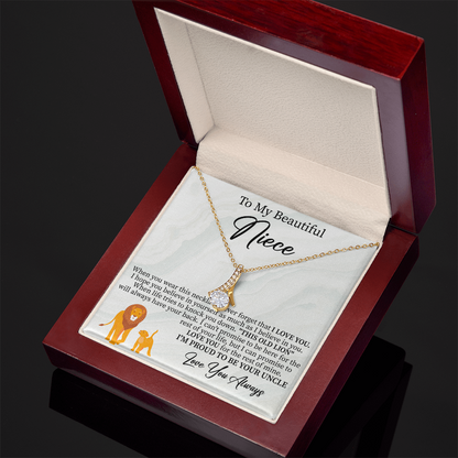 To my beautiful niece Alluring Beauty Necklace