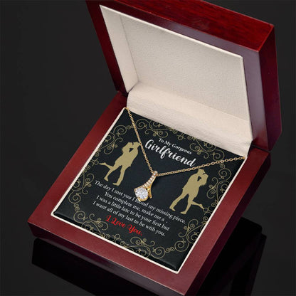 To my girlfriend Alluring Beauty Necklace - Gifts for girlfriend