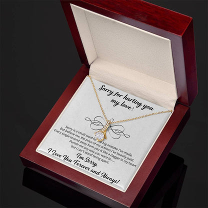 Sorry for Hurting you my love Alluring Beauty Necklace