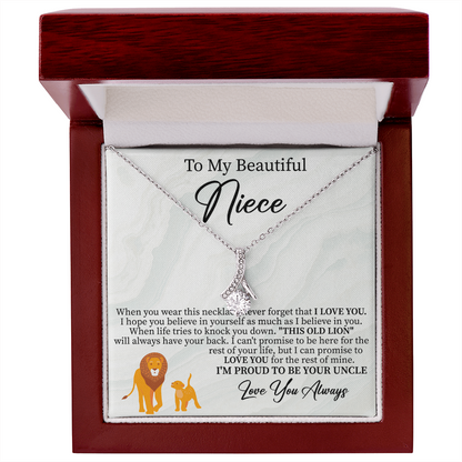 To my beautiful niece Alluring Beauty Necklace