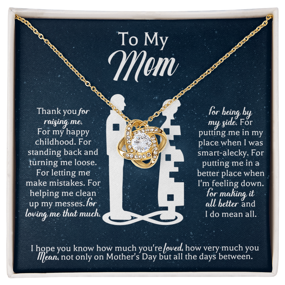 Necklace For Mom: To My Mom Presents, Mother's Day Birthday Gift Ideas From Daughter & Son