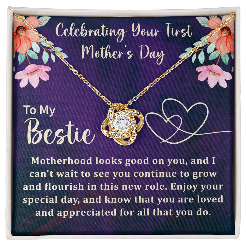 Celebrating First Mother's Day Necklace To Daughter from Mom