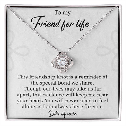Friend Birthday Gift Friends for Life Gift, Long distance Friendship Jewelry BFF Gifts