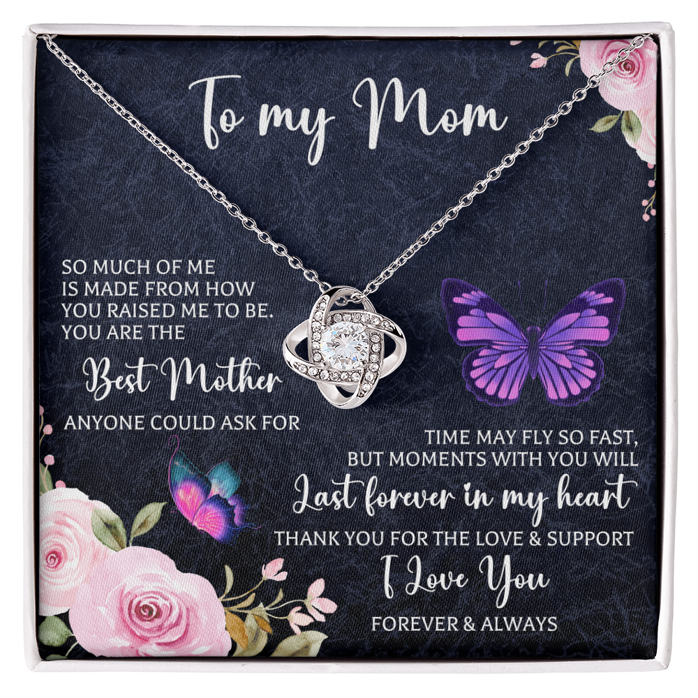 To My Mother Necklace, Mother's Day Gifts for Mom, Necklace for Mom from Son, Daughter, Birthday Gifts, Wedding Gifts for Mom