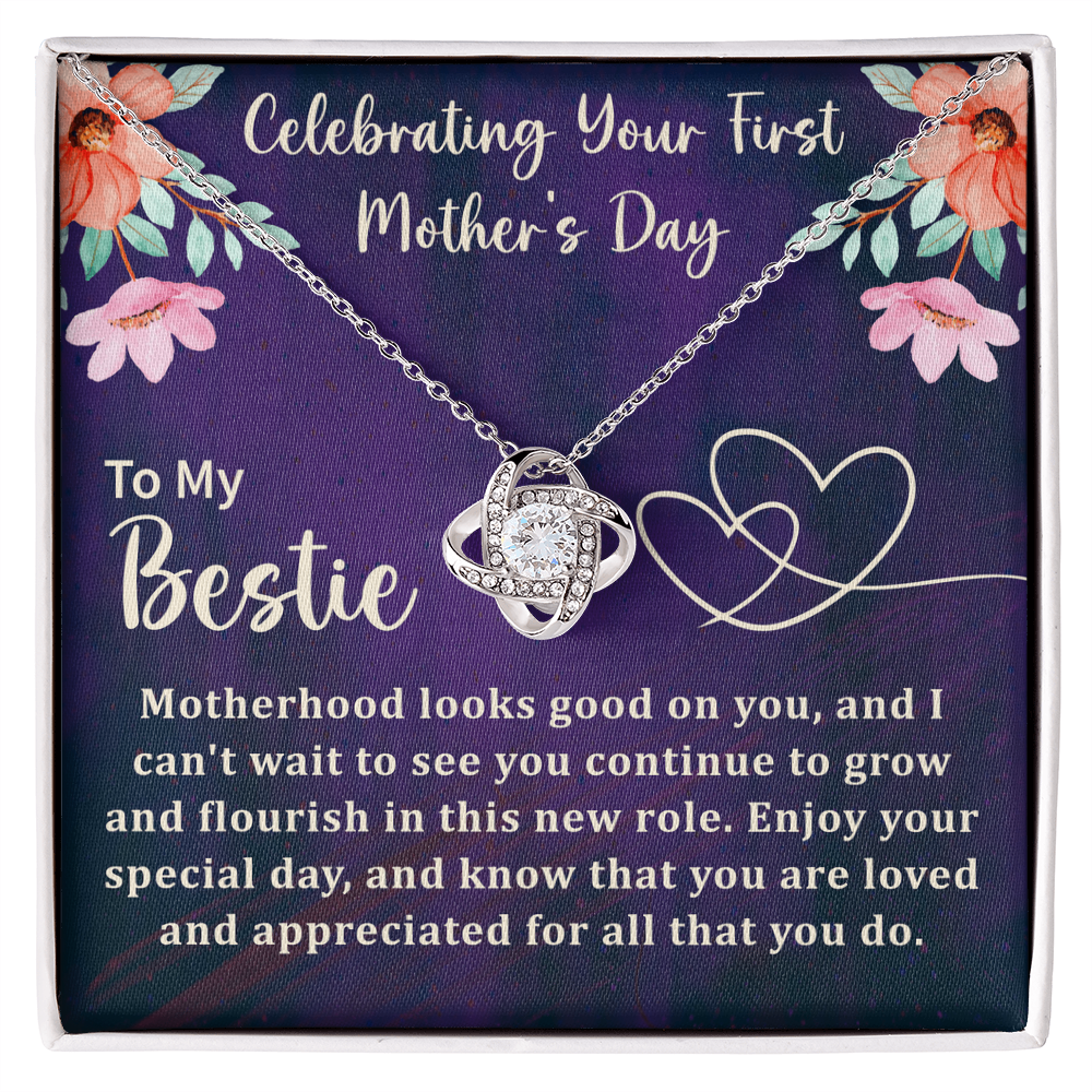Celebrating First Mother's Day Necklace To Daughter from Mom