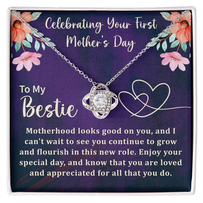 Celebrating First Mother's Day Necklace To Daughter from Mom