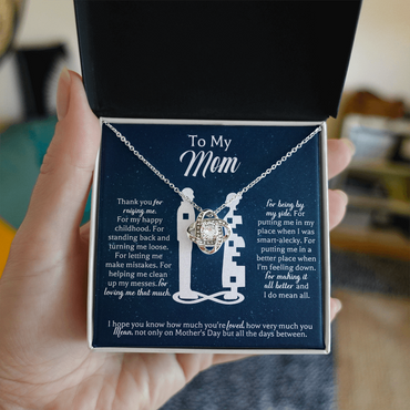 Necklace For Mom: To My Mom Presents, Mother's Day Birthday Gift Ideas From Daughter & Son