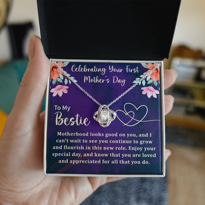 Celebrating First Mother's Day Necklace To Daughter from Mom