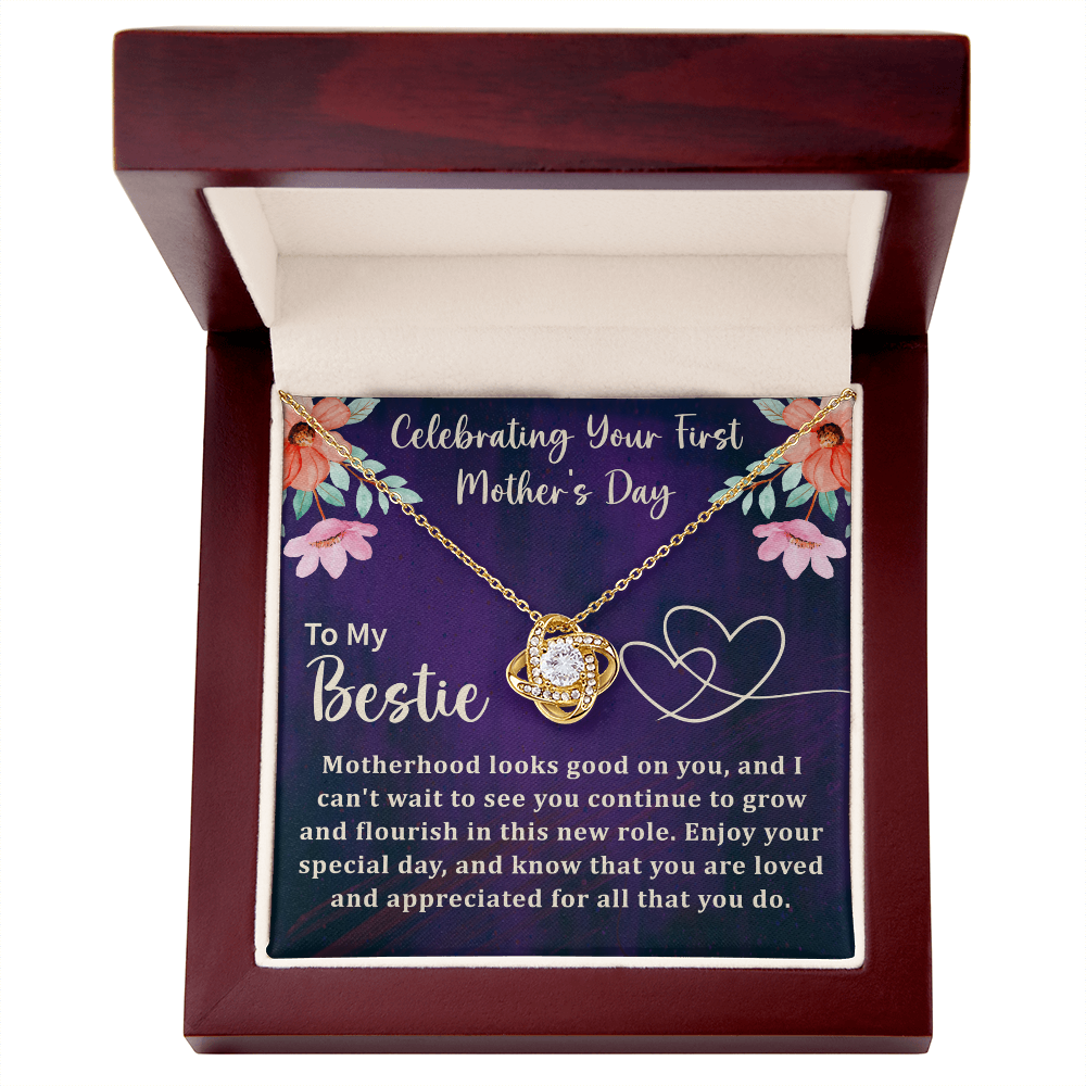 Celebrating First Mother's Day Necklace To Daughter from Mom