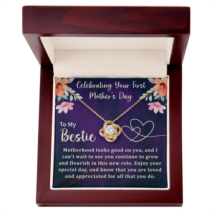 Celebrating First Mother's Day Necklace To Daughter from Mom