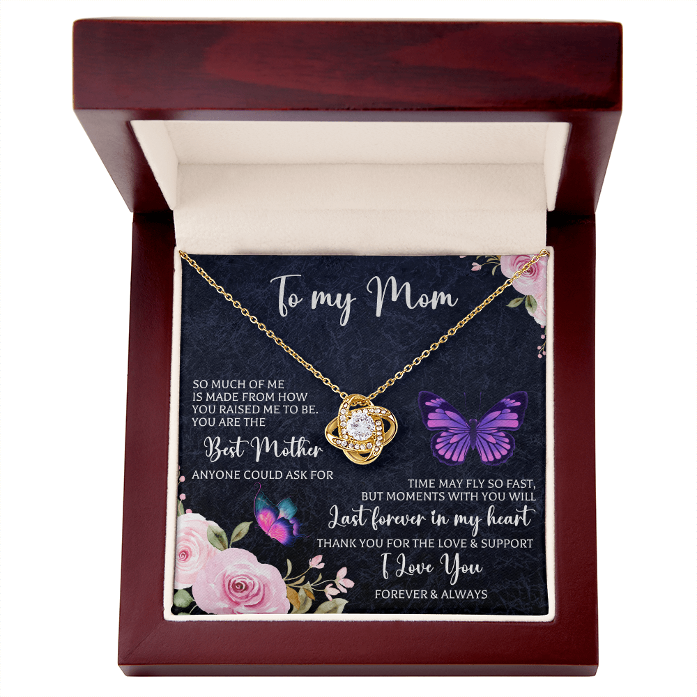 To My Mother Necklace, Mother's Day Gifts for Mom, Necklace for Mom from Son, Daughter, Birthday Gifts, Wedding Gifts for Mom