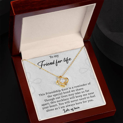 Friend Birthday Gift Friends for Life Gift, Long distance Friendship Jewelry BFF Gifts