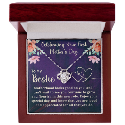 Celebrating First Mother's Day Necklace To Daughter from Mom