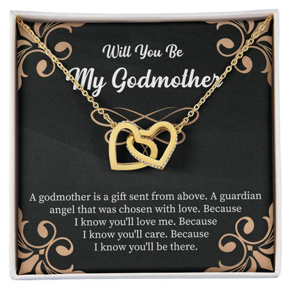 Will You Be My Godmother? Proposal Necklace Gift for Mother's Day-MD102