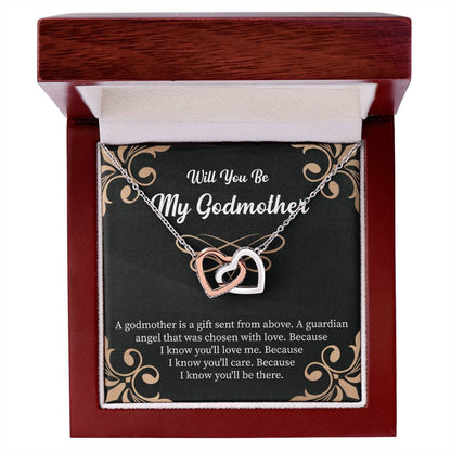 Will You Be My Godmother? Proposal Necklace Gift for Mother's Day-MD102