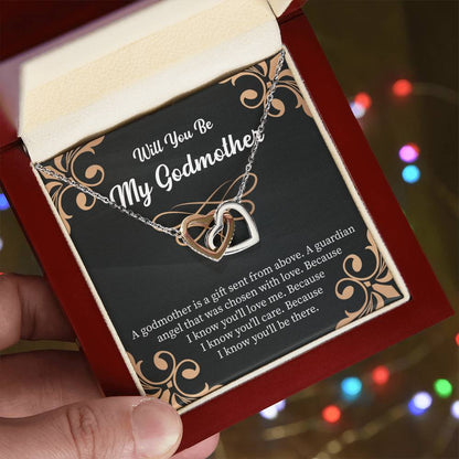 Will You Be My Godmother? Proposal Necklace Gift for Mother's Day-MD102