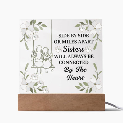 Sister Acrylic Square Plaque