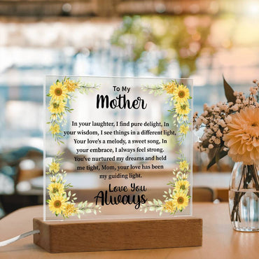 mother Acrylic Square Plaque