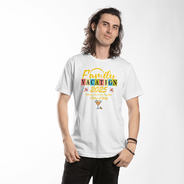 New Year Family Vacation 2025 Unisex t-shirt for your family and your friend.