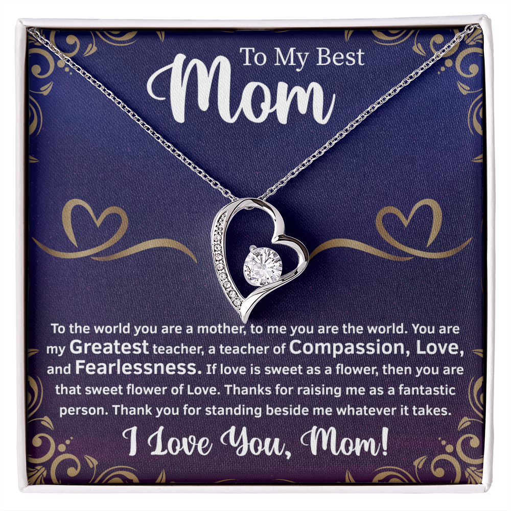 To My Mom Necklace From Son Gifts For Mom From Son - Necklace For Mother From Son, Jewelry Gifts for Mother s Day, Christmas Gift Ideas for Mom