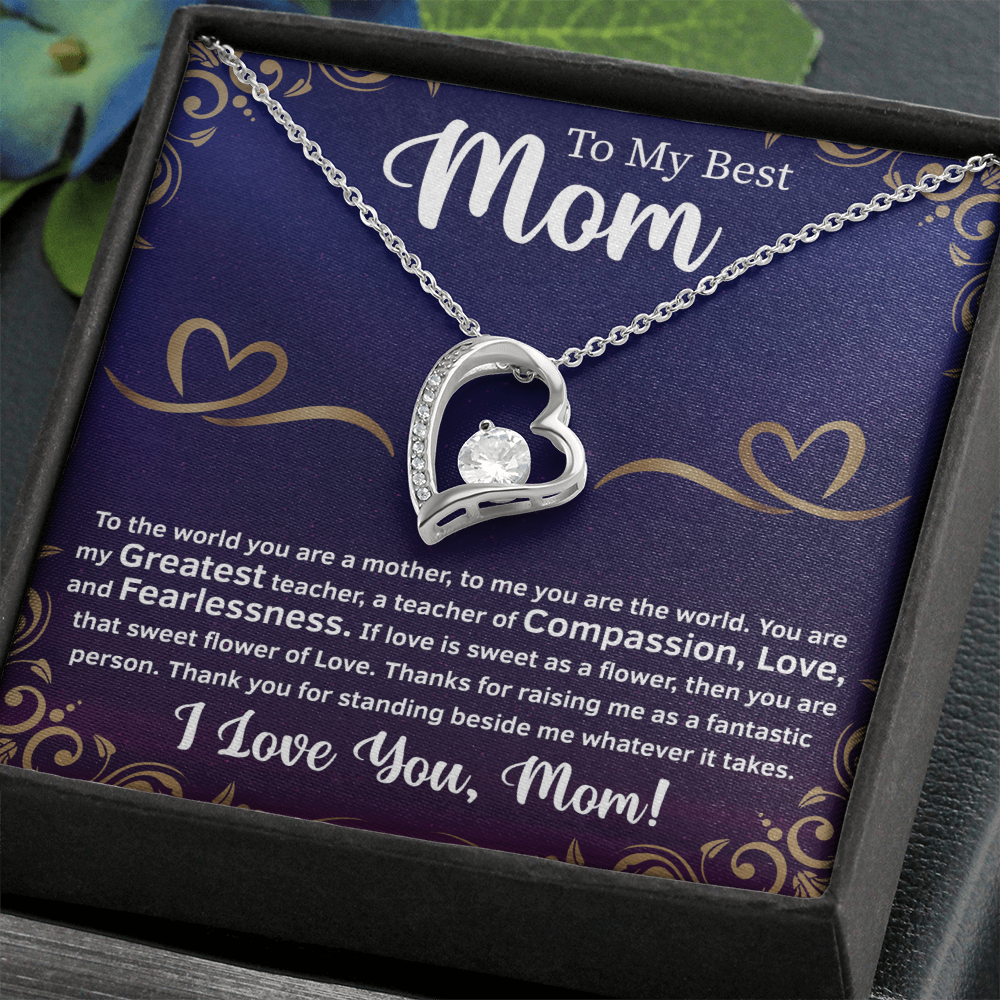 To My Mom Necklace From Son Gifts For Mom From Son - Necklace For Mother From Son, Jewelry Gifts for Mother s Day, Christmas Gift Ideas for Mom