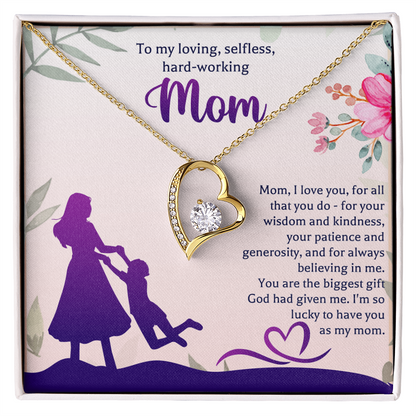 Necklace for Mom, Symbolize Your Love for Mom: Beautiful Necklaces for Mother's Day from Son or Daughter , Mothers Day Gift From Son Daughter, Mother's day gift