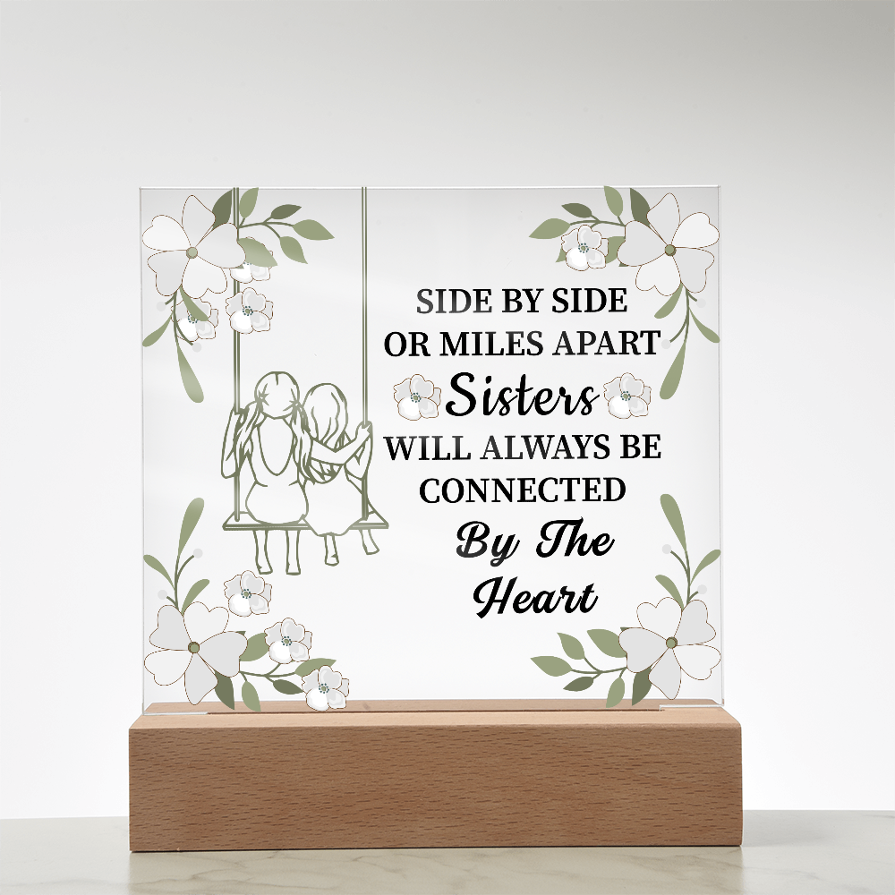 Sister Acrylic Square Plaque