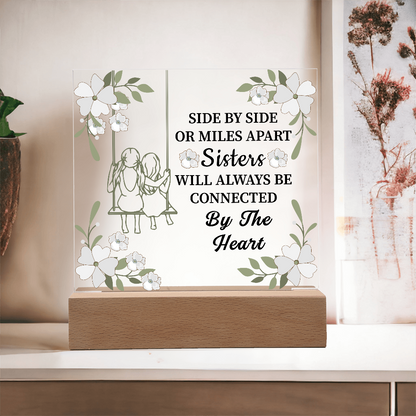Sister Acrylic Square Plaque