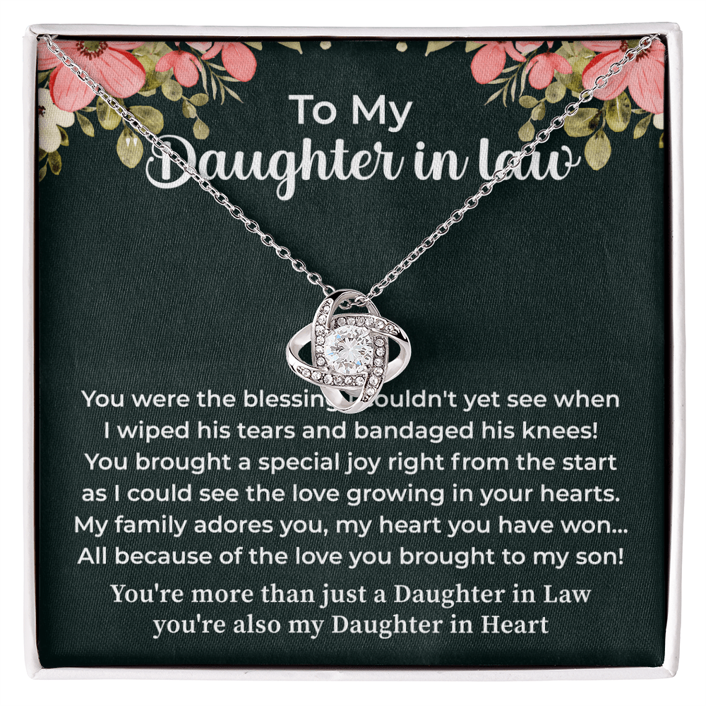 honor pendant necklace gift for daughter in law expressing love and welcome into the family