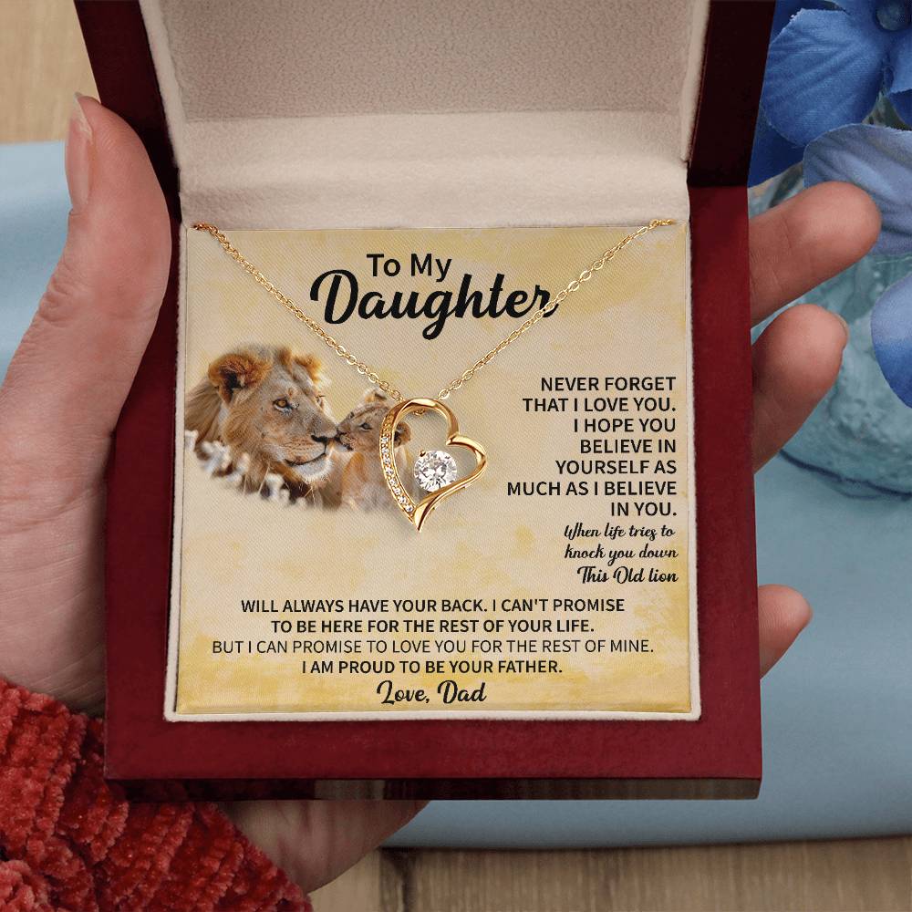emotional jewelry gift for daughter from mom and dad