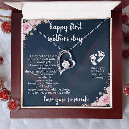 First Mother's Day Necklace For New Mom - Beauty Belliss