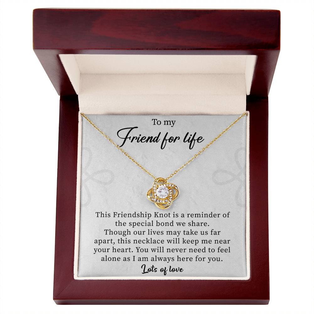 Friend Birthday Gift Friends for Life Gift, Long distance Friendship Jewelry BFF Gifts - Beauty Belliss