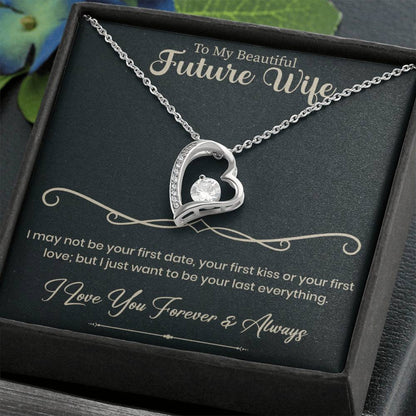 romantic jewelry gift expressing heartfelt love to a future wife