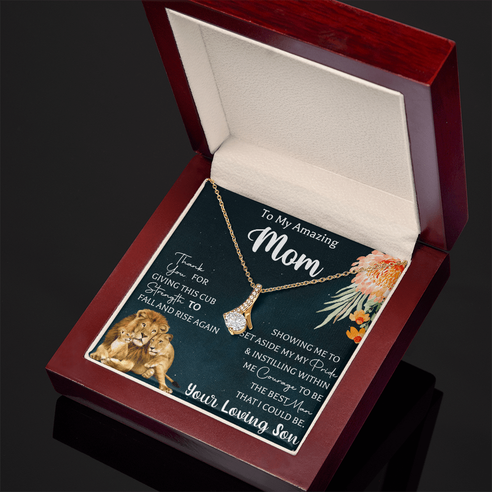 mothers day necklace gift for amazing mom