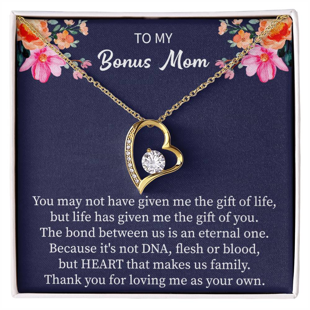 bonus mom necklace product side angle