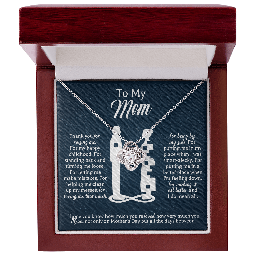 Necklace For Mom: To My Mom Presents, Mother's Day Birthday Gift Ideas From Daughter & Son - Beauty Belliss